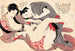 Dwoje kochanków - Yanagawa Shigenobu — widok dzieła