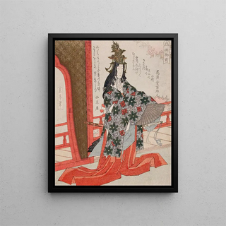 Yashima Gakutei - The Dancer Hotoke Gozen.webp