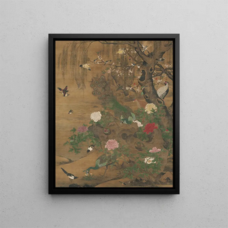 Yin Hong - Birds Gather under the Spring Willow.webp