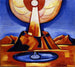 Yliaster Paracelse - Marsden Hartley — widok dzieła