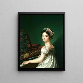 Zacaras Gonzlez Velzquez - Manuela Gonzlez Velzquez playing the piano.webp