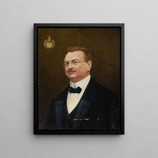 Zenobiusz Leopold Cerkiewicz - Portrait of Jan Nepomucen Chekowski coat of arms Wczele.webp
