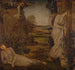 Zéphyr niosący Psychę na górę - Sir Edward Coley Burne-Jones — widok dzieła