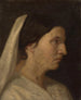 Portret kobiety w profilu - Zofia Szymanowska-Lenartowicz — widok dzieła