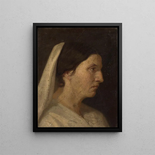 Zofia SzymanowskaLenartowicz - Portrait of a woman in profile.webp