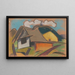 Cottages dans les montagnes - Zolo Palugyay — oprawiony obraz na ścianie