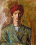 Autoportret w turbanie - Zygmunt Waliszewski — widok dzieła