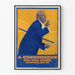 Plakat vintage A Koneser dla eleganckiego palacza