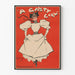 Plakat vintage A Gaiety Girl - Plakat dekoracji ściennej artystycznej