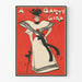 Plakat w stylu art déco z epoki A Gaiety Girl
