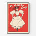 Plakat vintage A Gaiety Girl - Retro dekoracja ścienna