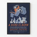 Plakat vintage teatr A Hero is Born - Dekoracja ścienna artystyczna