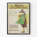 Plakat vintage amerykańskiego teatru - A Moral Entertainment