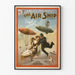 Plakat vintage dekoracja ścienna The Air Ship - Musical