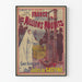 Plakat vintage Les Millions Maudits autorstwa Jules de Gastyne