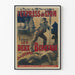Plakat vintage L'Express de Lyon - Les Deux Berceaux d'Émile Richebourg