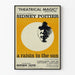Plakat vintage teatru A Raisin in the Sun z Sidney Poitier