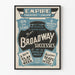 Plakat vintage Teatr Broadway - Empire Theatre Salem