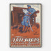 Plakat vintage wojskowy A Towarzystwo do dekoracji ściennej