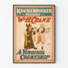 Plakat vintage Teatr Knickerbocker A Virginia Courtship