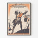 Plakat vintage „Aan Het Bevrijde Belgie” historyczna dekoracja ścienna