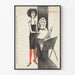 Plakat wystawy artystycznej Schilders Achter de Pers w stylu vintage