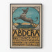 Plakat vintage Abdera dekoracja ścienna artystyczna i satyryczna