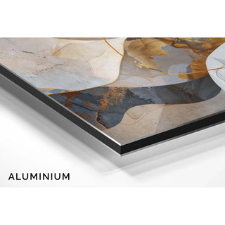 Tableau Abstrait – Fusion Minérale