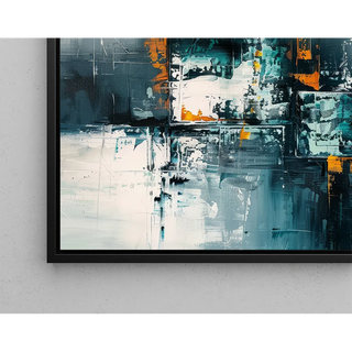 Tableau Abstrait – Fragments Urbains