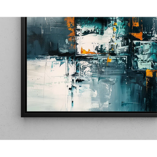 Tableau Abstrait – Fragments Urbains
