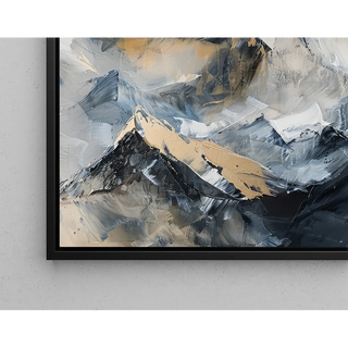 Tableau Abstrait – Élévation Minérale