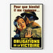 Plakat vintage Kup obligacje zwycięstwa