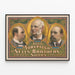 Plakat Vintage Adam Forepaugh i Sells Brothers Największe Pokazy — oprawiony obraz na ścianie