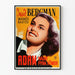 Plakat vintage Adam Hade Fyra Söner z Ingrid Bergman