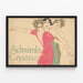 Plakat vintage Admirals Casino - Retro dekoracja ścienna — oprawiony obraz na ścianie