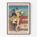 Plakat vintage L'Amant des Danseuses de Félicien Champsaur