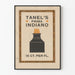 Plakat reklamowy vintage Tanel's Prima Indiano