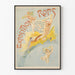 Plakat vintage wystawa Rops dekoracja ścienna artystyczna