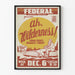 Plakat Teatralny Vintage Ah, Wilderness!