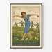 Plakat vintage 1914 Akademia Eidgenössische Hochschule Suisse