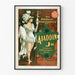 Plakat vintage Aladdin Jr - Dekoracja teatralna i retro sztuka ścienna