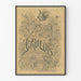 Plakat Vintage Album du Gaulois - Stara ilustracja dekoracyjna
