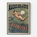 Plakat vintage Alcazar d'Été - L'Aérogyné autorstwa profesora du Laar