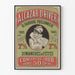 Plakat vintage Alcazar d'Hiver z panną Bepoix