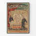 Plakat vintage Alcazar d'Hiver operetka Uprowadzenie Sabinek