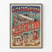 Plakat vintage muzyczno-hallowy Alcazar d'Hiver