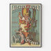 Plakat vintage Alcazar d'Hiver Ohé Les Chicards dekoracja ścienna