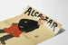 Wintage plakat Alcazar Polin do dekoracji ściennej