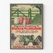 Plakat wystawy vintage mleko czyste Hamburg 1903