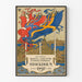Plakat wystawy sztuki i przemysłu w Sztokholmie 1897